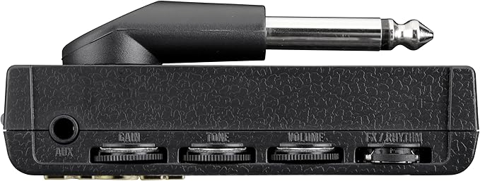 Vox amPlug 3 Modern Bass Headphone Bass Amplifier w/ 2 Channels, Stereo Effects, Built-in Rhythms, and Aux in Jack