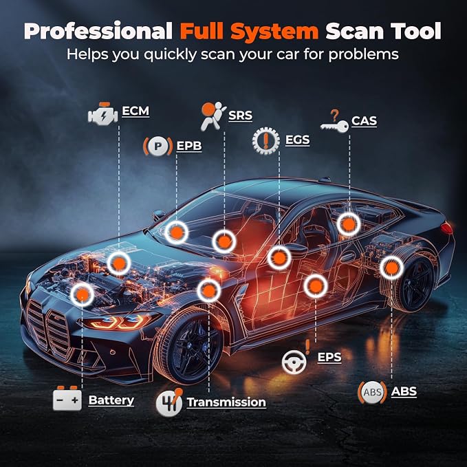 AUTOPHIX 7910P+ BMW OBD2 Scanner, Full System Diagnostic Tool | Battery Registration Tool for BMW, MINI and Rolls-Royce OBD2 vehicles. All Reset Services like EPB, CBS, SAS and DPF reset