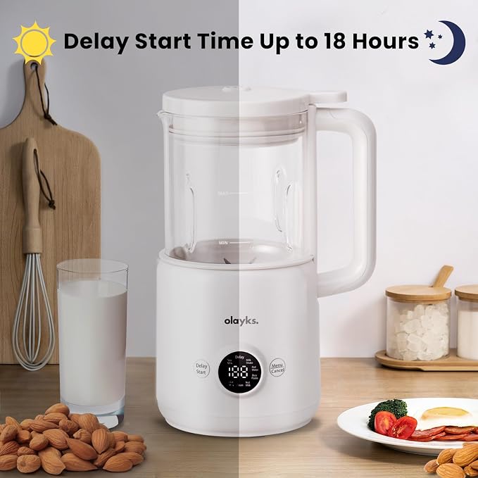 olayks. Travel Steamer for Clothes, Fashion Portable Handheld Garment Steamer & Automatic Nut Milk Maker