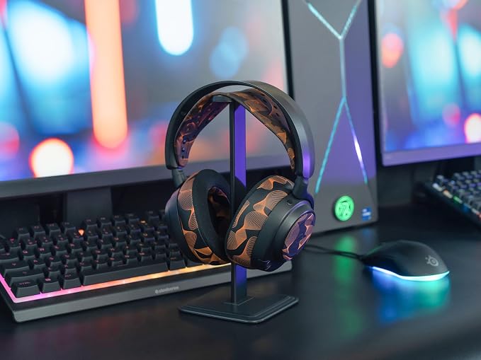 WC Modkit V2 Nova Pro Wireless, Pro Omni, & Elite - Gel Earpads, Extra-Wide Headband, & Side Plates for Arctis Nova Pro Wireless, Nova Elite & Nova Pro Omni by Wicked Cushions | Kinetic Wave