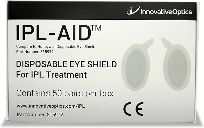 IPL-AID: Disposable Eye Shield for Safe IPL Treatment. Protect Your Eyes with Precision and Comfort