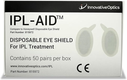 IPL-AID: Disposable Eye Shield for Safe IPL Treatment. Protect Your Eyes with Precision and Comfort