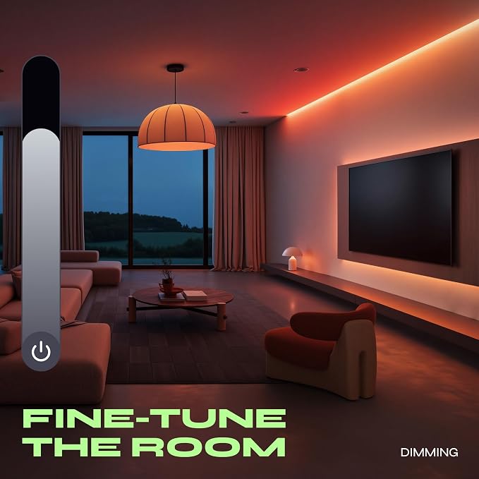 LIFX Everyday 20ft Smart LED Lightstrip with Matter, RGB + Tunable White, Wi-Fi Color Changing Light Strip, Cuttable & Extendable, No Hub Required, Compatible with Alexa & Google