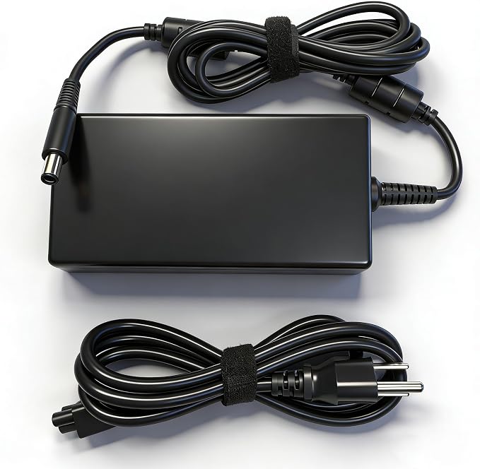180W AC Charger Compatible with Dell Dock WD15 WD19 WD19S UD22 WD25 SD25 D6000 D6000S K20A K17 K22A Thunderbolt TB16 TB15 K16A WD22TB4 SD25TB4 WD19TB WD19TBS Docking Station Power Adapter
