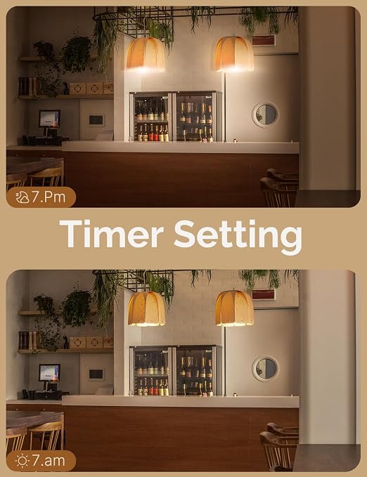MOES 3 Way Smart Star Ring Dimmer Switch, 2.4GHz WiFi Dimmable Light Switch,Neutral Wire Required, Smart Life APP Remote Control, Works with Alexa & Google Assistant, Timer & Schedule White 3 Gang