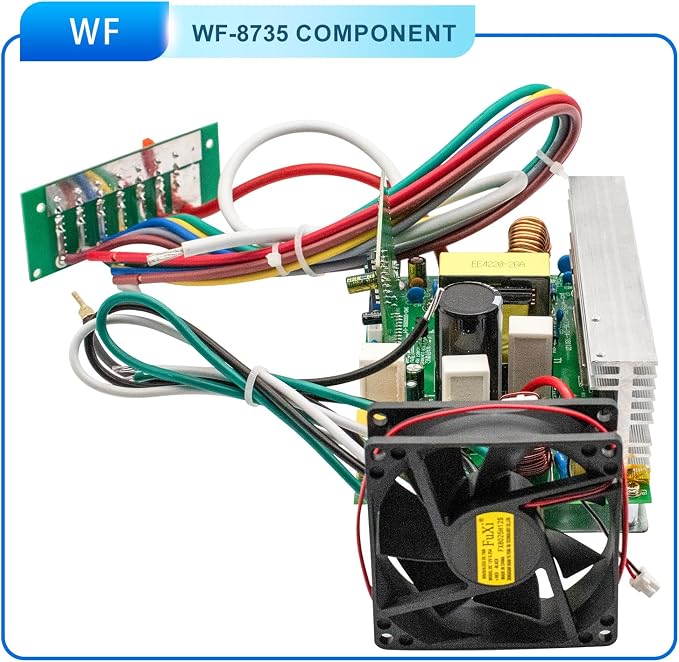 35 Amp Replacement rv Power Center WF-8735 Assembly Components RV Power Converter,Replacement Part for WF-8735,14.6V 3 Stages Battery Charger, Compatible with WF-8735,WF-8735-AD,WF-8735-P