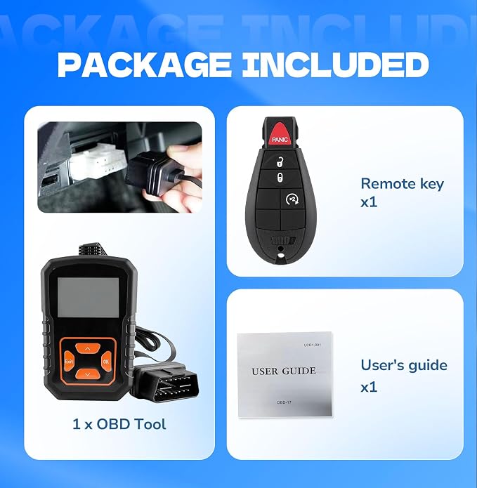 Key Fob Remote Replacement Kit Fits for Dodge RAM 1500/2500/3500 2013 2014 2015 2016 2017 GQ4-53T Keyless Entry Remote Control