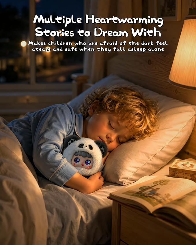 AI Smart Stuffed Animals Kids Toys with ChatGPT, Multilingual Companions, Interactive Games, Memory Training, Smart Interactive Experience, Parental Control App, AI Toys Gift for Girls & Boys