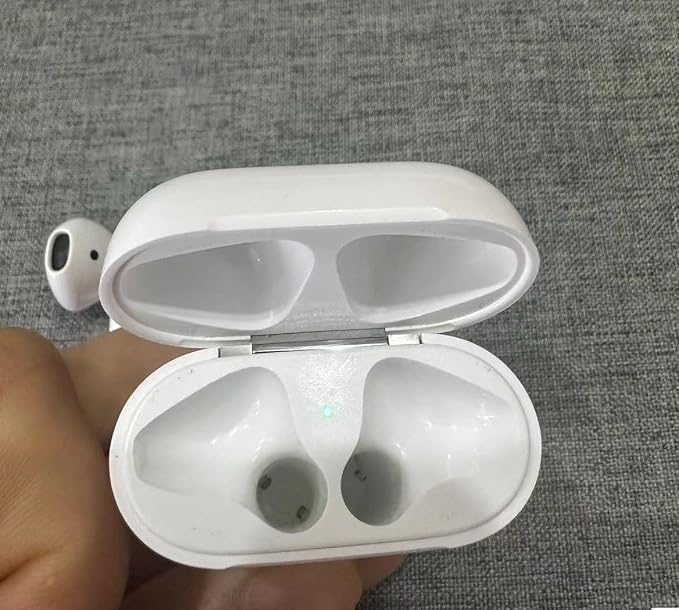 Meenova OEM A1602 Charging Case Replacement for Earbuds (1st Generation) & 2nd Gen, Original Single Cover Only for AirPods, Compatible with A1523, A1722, A2031, A2032 Earbuds, A1938