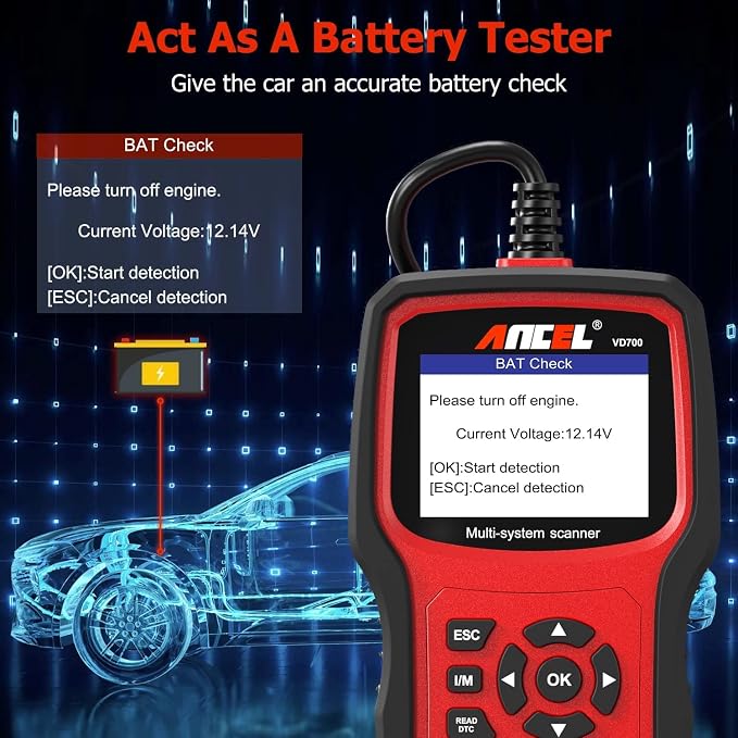 ANCEL PB100 Car Circuit Tester VD700 OBD2 Diagnostic Code Reader Scan Tool