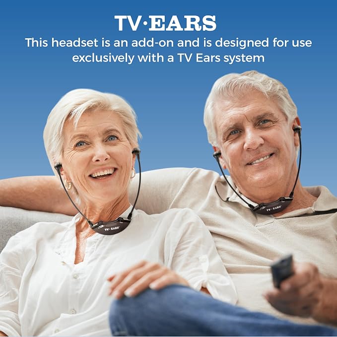 TV · EARS Additional Wireless Headset Compatible with all 5.0 Analog and Digital TV Ears Headset Systems, Ideal for Seniors & with Hearing Difficulties