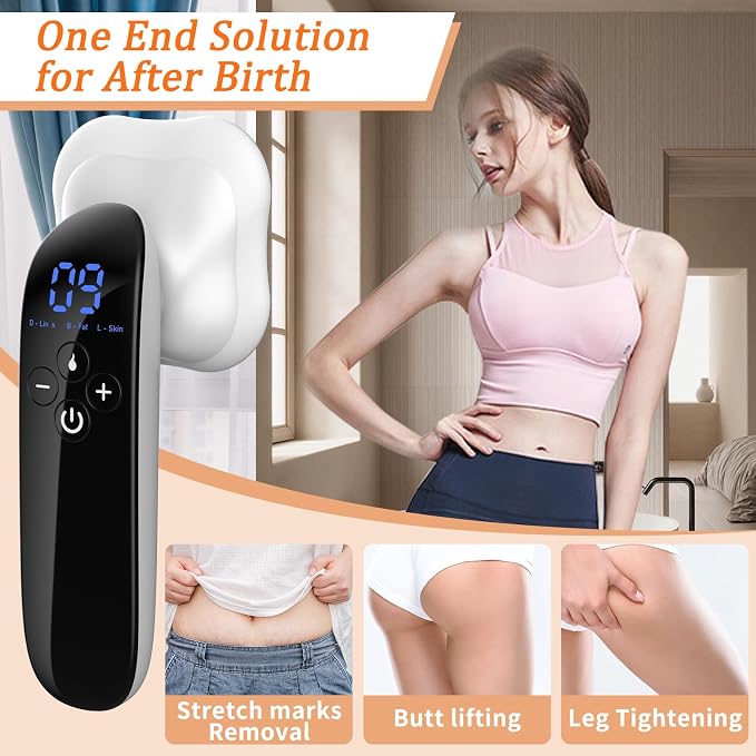 CENXIGO Body Sculpting Machine-Professional Cellulite Massage Tool for Legs, Belly, Hip, Arm,Portable Cellulite Massager for Women