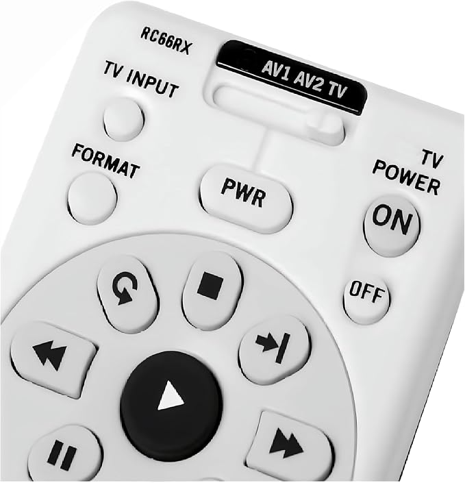 4 Pack Buck AT&T DirecTV RC66RX IR/RF Universal Programmable Remote Control – DirecTV Remote Control Replacement for R16, R22, H21, H22, H23, H24, HR21, HR22, HR23, HR24, HR34, and C31 Receiver