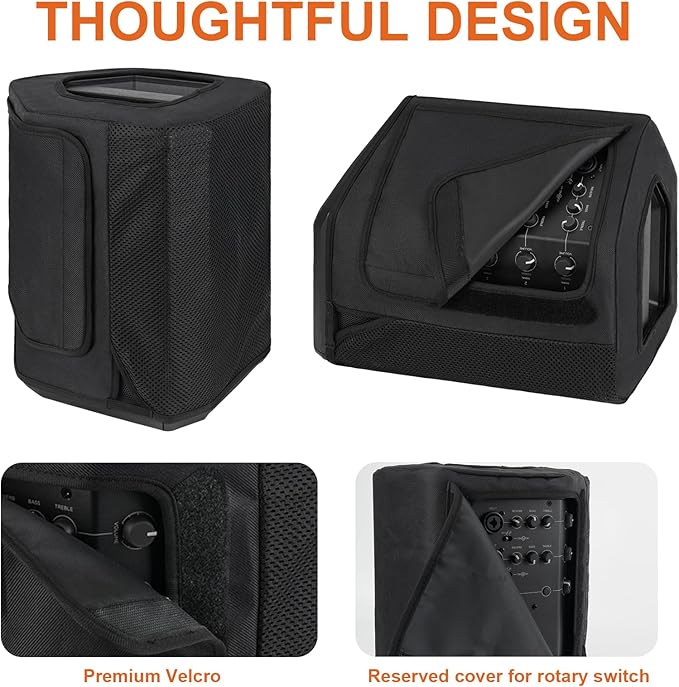 Speaker Cover Compatible with Bose S1 Pro Plus/S1 Pro Portable Bluetooth Speaker,Dustproof Side Opening Mesh Protective Case Bag fits for Bose Speaker(Cover Only)