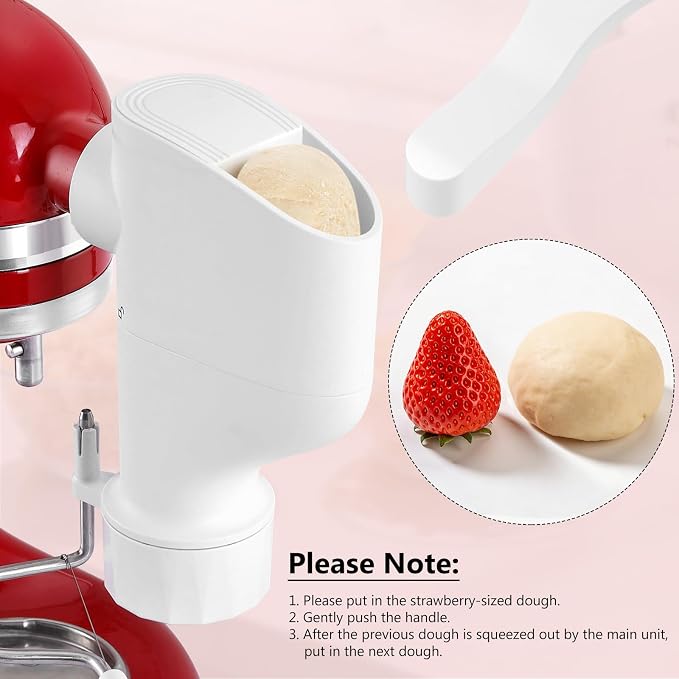 Pasta Maker Attachment for Kitchenaid Stand Mixer, Gourmet Pasta Press Attachment with 7 Interchangeable Plates, Kitchen aid Pasta Extruder Attachment for Homemade Spaghetti & Macaroni