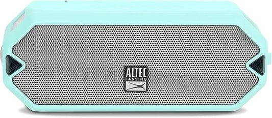 Altec Lansing - HydraJolt Wireless Bluetooth Speaker, Waterproof Portable Speakers with Built in Phone Charger and Lights, Everything Proof Outdoor, Shockproof, Snowproof, 16 Hours Playtime