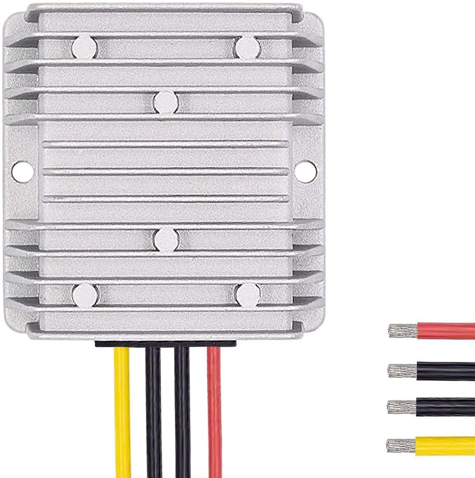 DC to DC High Efficiency Voltage Converter 36/48V to 12V 20A 240W Buck Converter DIY Power Supply Step-Down Transformer