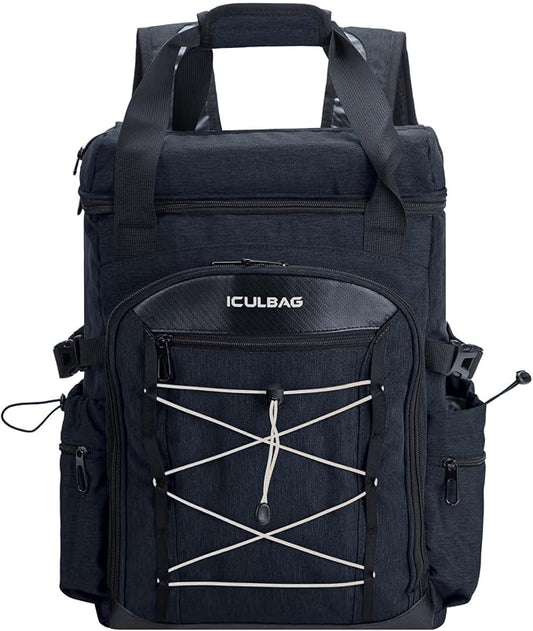 Backpack Coolers Insulated Leak Proof 38cans Soft Insulated Cooler Backpack for Women Men 12 Hours Cooling for Camping Hiking Beach Picnic