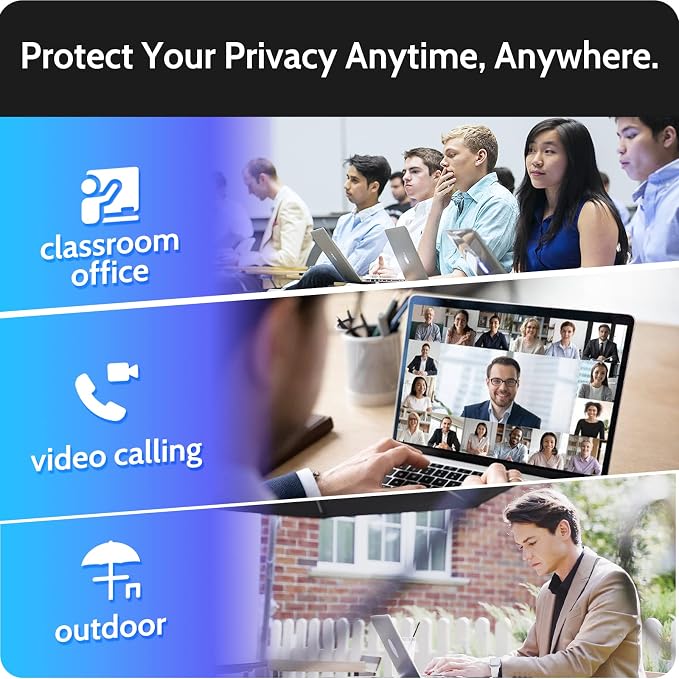 Peslv Magnetic Privacy Screen for MacBook Pro 14 Inch (2021-2026, M1, M2, M3, M4, M5), Removable Matte Blue Light Glare Filter for Mac Pro 14.2" Laptop Computer