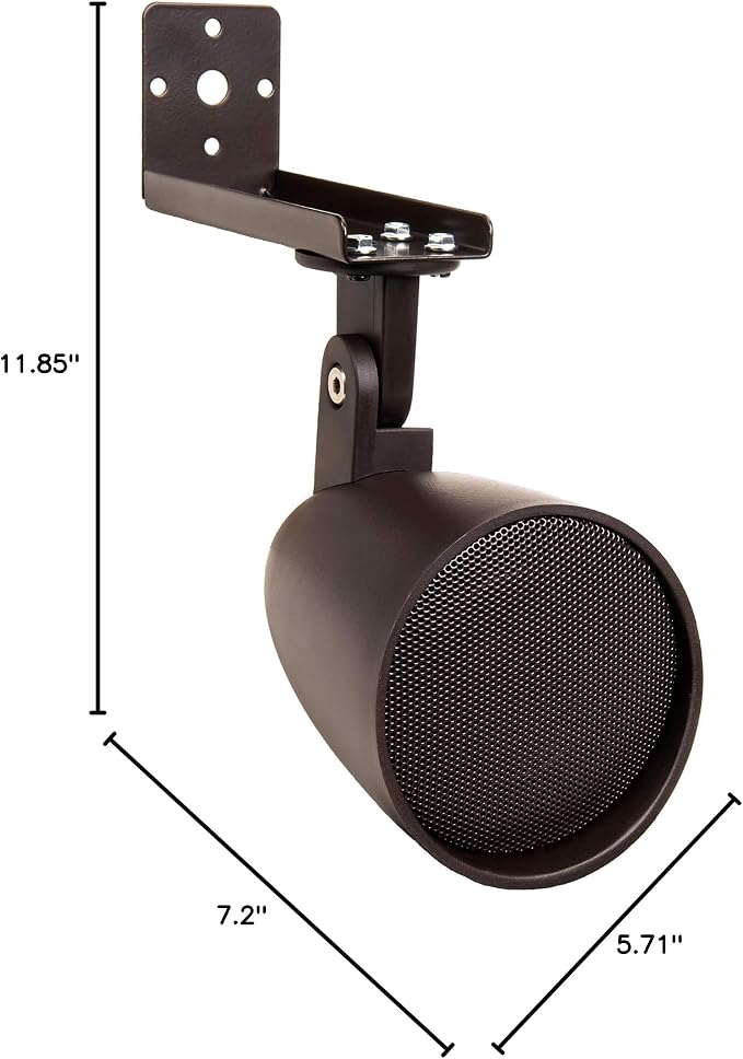OSD Audio 2.5" Landscape In Ground/Mountable 30W Speaker, Outdoor Weather Resistant Pair, LS2 Bronze (Pair)