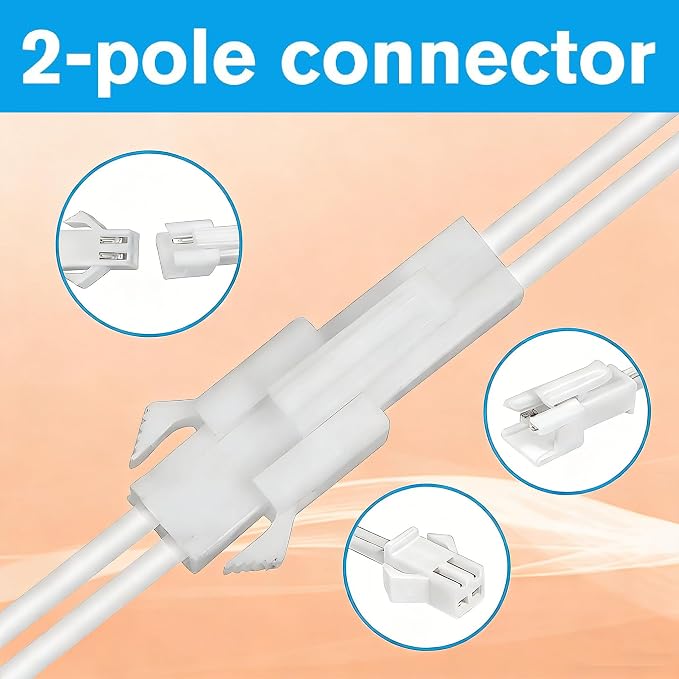 MSMJFSA 12.6V 1A Charger for Acmeda MTDCB Rollase Blinds Motor | Charging cord for Rollase 12VDC lithium-ion battery motorized roller blinds and shades; check MTDCB model before use.