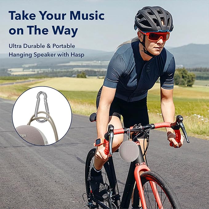 35W (peak) Monster Bluetooth Speaker, IPX8 Shower Speaker Waterproof, Bluetooth 5.4 with Loud HD Sound and Robust Bass, Extra Long Playtime Punchy, for Home, Beaches Portable Wireless Outdoor Speakers