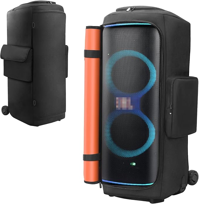Protective Cover Case Compatible with JBL PartyBox 720, Water-Resistant Carrying Case with Storage Bag, Splashproof Dustproof Portable Cover for Party Box 720 Speakers