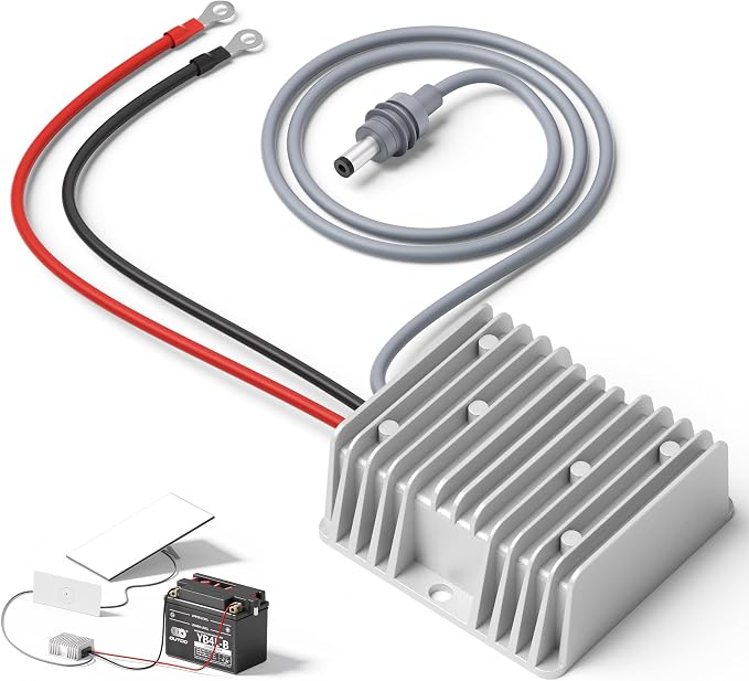 Starlink Gen 3 Power Supply Cord 12V to 57V 4.5A Step Up Converter for Starlink Gen 3 Router Battery Boost Power Adapter, Waterproof DC Power Plug No Voltage Drop for RV Truck Marine and Off-Grid