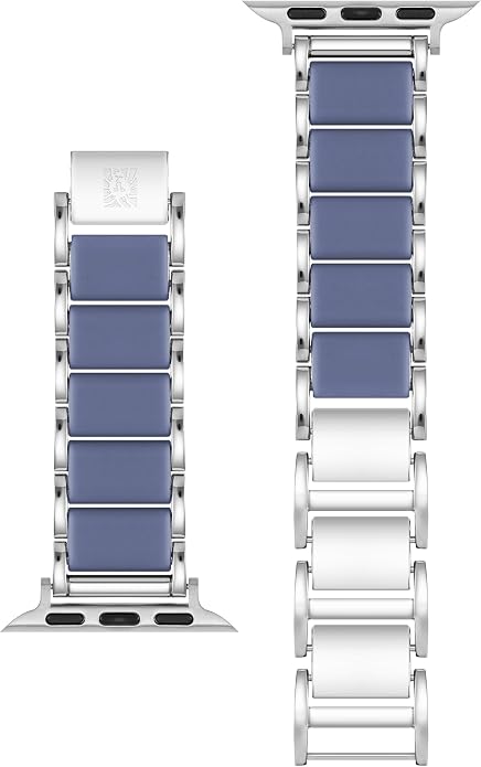 Anne Klein Silicone Adjustable Bracelet for Apple Watch
