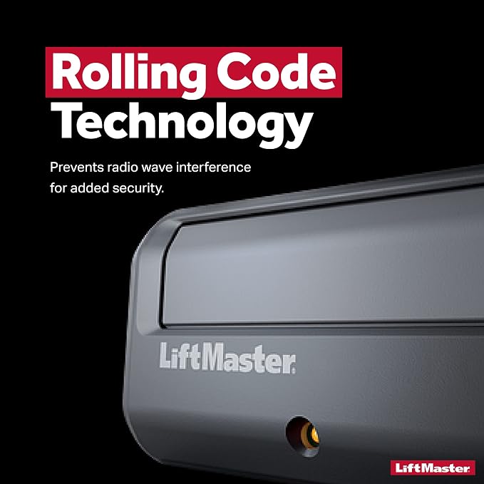 LiftMaster 891LM Security+ 2.0 1-Button Gate Operator Remote Control with Visor Clip - Pack of 2