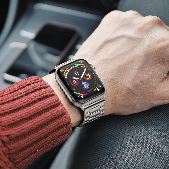 EPULY Metal Band Compatible with Apple Watch Bands for Men 49mm 46mm 45mm 44mm 42mm 41mm 40mm 38mm, Business Stainless Steel Strap for iWatch Bands Series 11 10 9 8 7 6 5 4 3 2 1, SE3 2 1, Ultra3 2 1