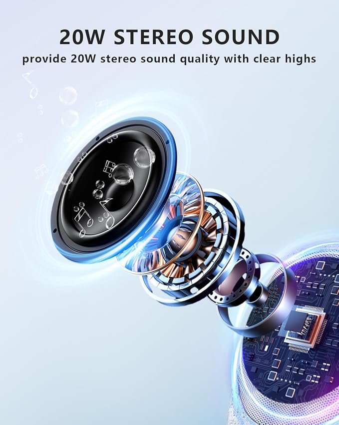 Outdoor Speakers Bluetooth Waterproof Patio TWS Connection Outdoor Bluetooth Speakers Wireless Solar Powered and Rechargeable Rock Speaker for Patio Pool,Backyard (Gray, 2 Pack)