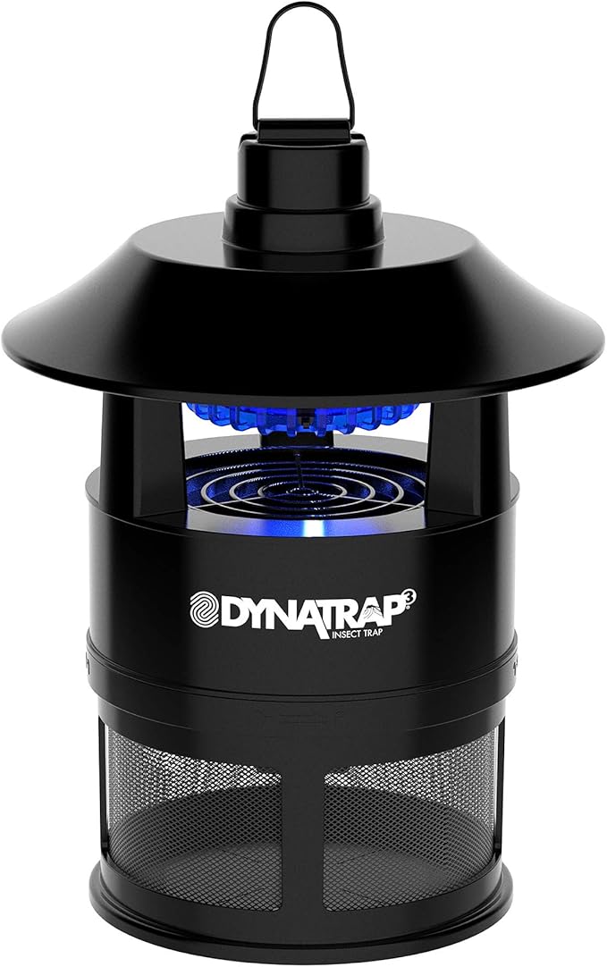DynaTrap DT160 1/4 Acre Mosquito Trap & Flying Insect Trap – Kills Mosquitoes, Flies, Gnats, Wasps, & Other Flying Insects – Mosquito Zapper & Bug Zapper Outdoor Alternative – Black