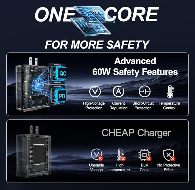 iPhone 17 Charger,45W Fast Charging Dual Port USB C Charger Block with 3/6/10/10FT Type C Charging Cable-PD Quick Adapter 3.0 for iPhone 17e/17/17 Pro/17 Pro Max/Air/16/15 Pro Max/Plus,iPad (Black)