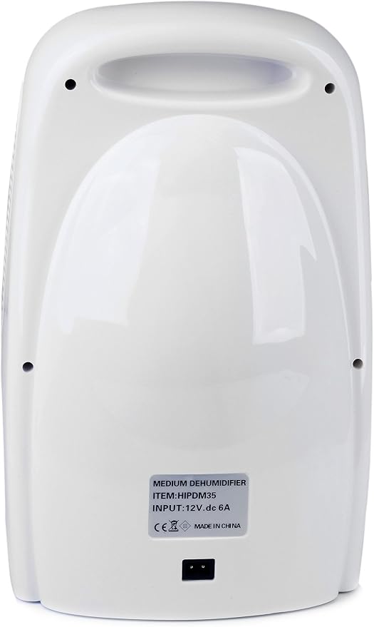 Ivation IVADM35 Powerful Mid-Size Thermo-Electric Dehumidifier - Quietly Gathers Up to 20 Ounces of Water Per Day - for Bath Room, Basement, Attic, Boats, Rv Ect - for Spaces Up to 2,200 Cubic Feet