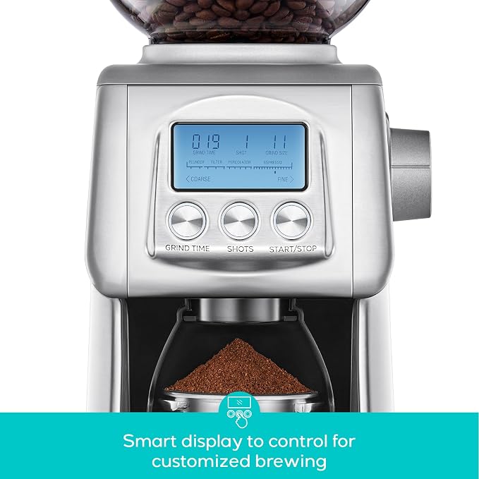 CASABREWS Tornado Electric Conical Burr Coffee Grinder, Automatic Burr Coffee Grinder with 77 Precision Grind Settings for Espresso to French Press, Special for Barista and Coffee Lovers