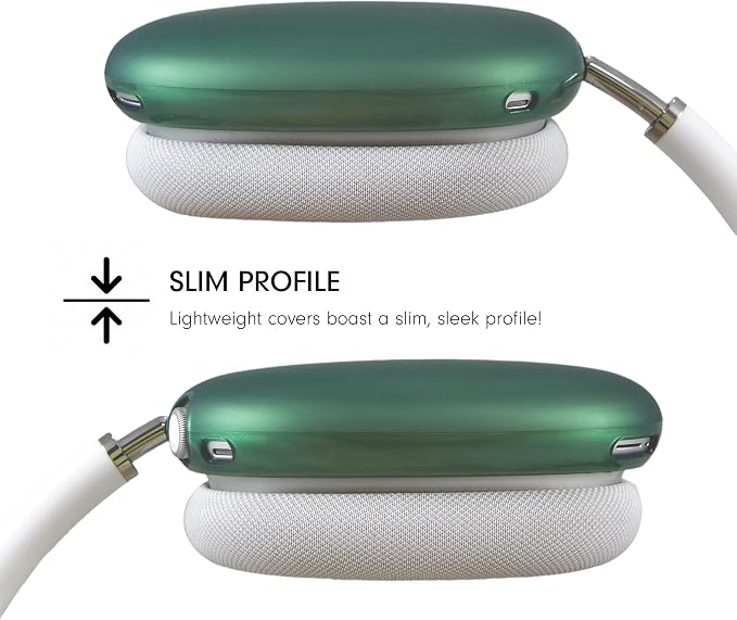 Sonix Protective Case for AirPods Max 2 & 1 | Headphones Cover | Frosted Matte Series | Frosted Matte Forest Green