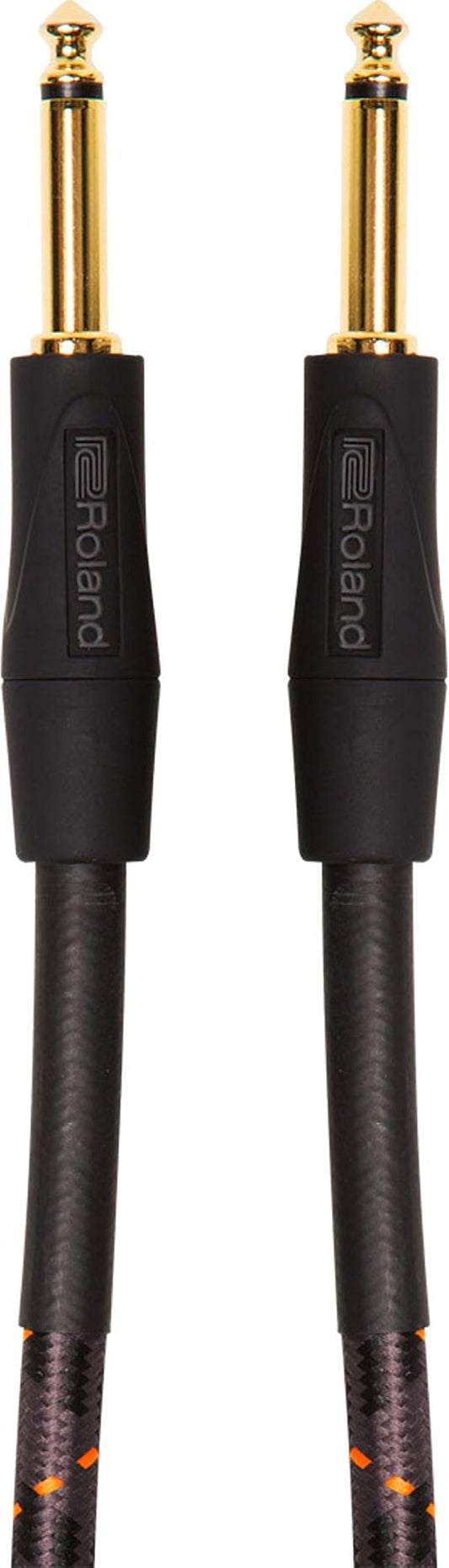 Roland Gold Series Instrument Cable, Straight/Straight 1/4-Inch Jack, 10-Feet