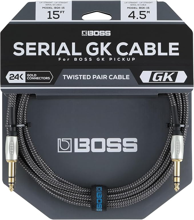 BOSS 15ft / 4.5m AES/EBU TRS Digital Audio Cable (BGK-15)