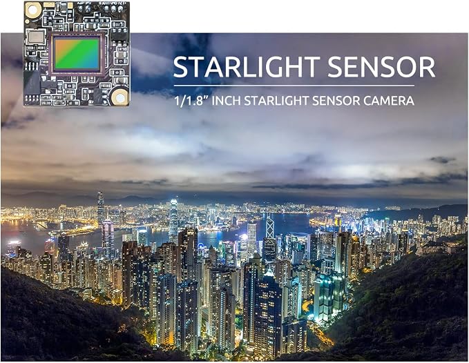 CADDXFPV Ratel 2 FPV Micro Camera (Black) 1/1.8" Sensor, 1200TVL Super WDR, 165 FOV, Starlight Low-Light, NTSC/PAL & 16:9/4:3 Switchable, 2.1mm Lens, Analog Camera for FPV Racing Drones