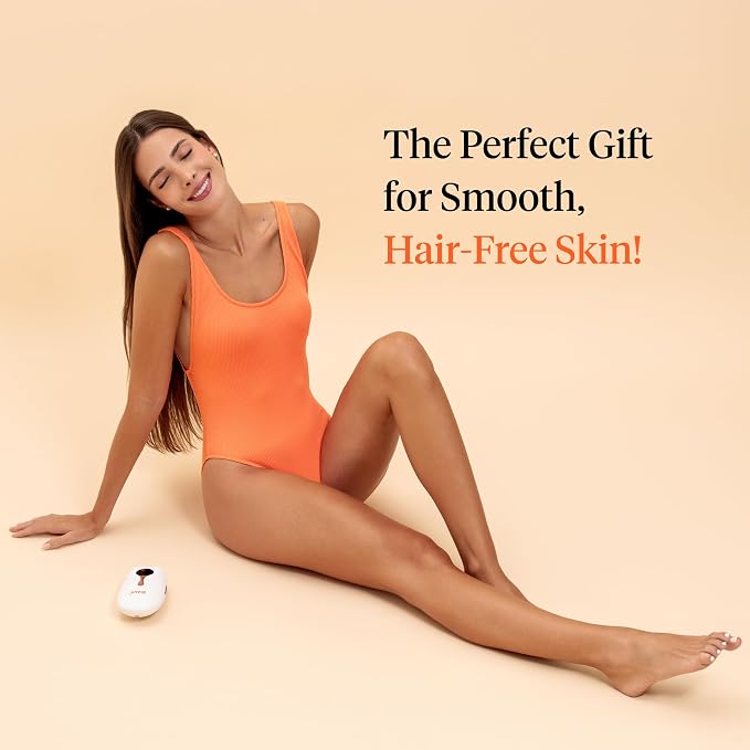 Mini Pro IPL Hair Removal Device for Women & Men with Painless Ice-Cooling Tech, Auto & Manual Modes, 5 Intensity Levels, for Face, Legs, Armpits, Hands & Bikini Line Hair Laser Removal