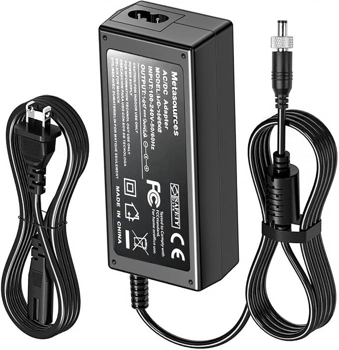 12V Screw Lock Adapter for Palo Alto Networks PA-440 PA-450 PA-460 Firewall | PA440 PA450 PA460 PaloAlto Network Security Appliance AC/DC Power Supply Charger