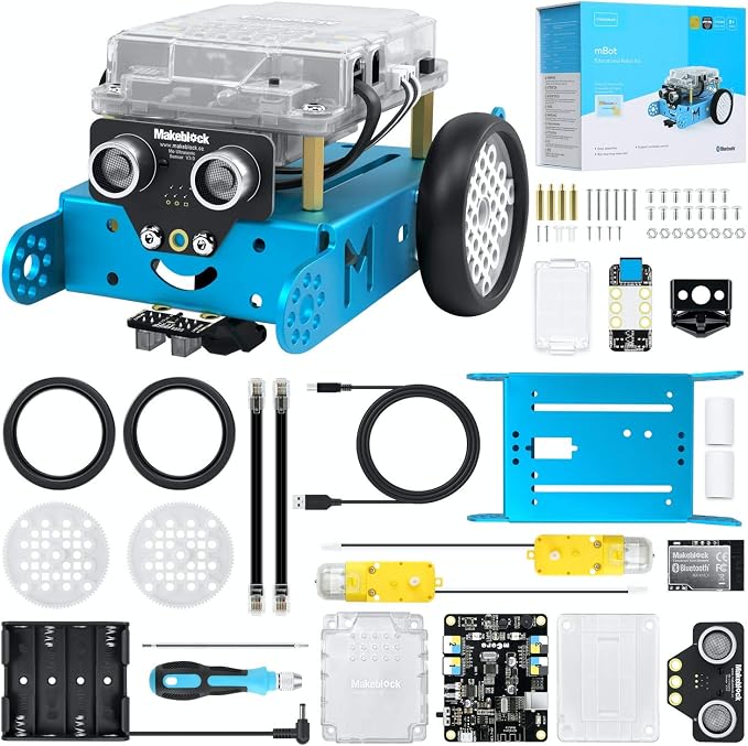 Makeblock Bundle of mBot STEM Projects for Kids Ages 8-12 with Dongle