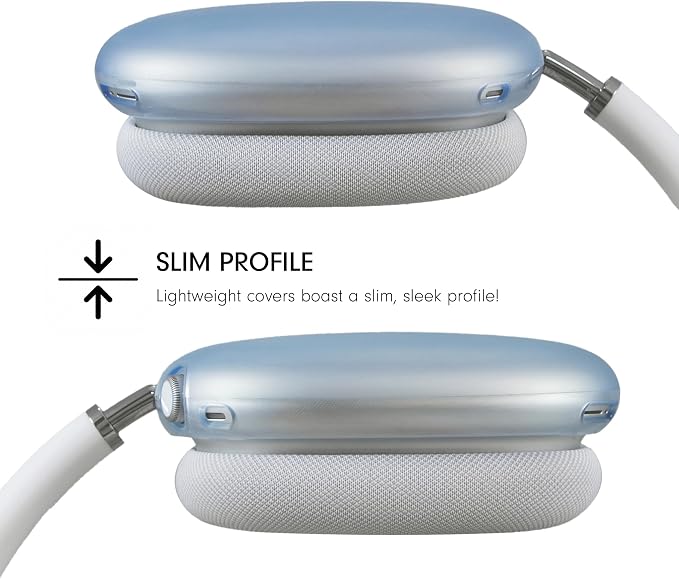 Sonix Protective Case for AirPods Max 2 & 1 | Headphones Cover | Frosted Matte Light Blue