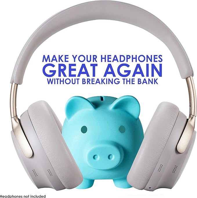 AHG Accessory House Global QC Ultra Replacement Ear pad and Headband Pad Kit Cushion Compatible with Bose QuietComfort Ultra Wireless Headphones (Sandstone). Easy DIY Installation + Great Comfort