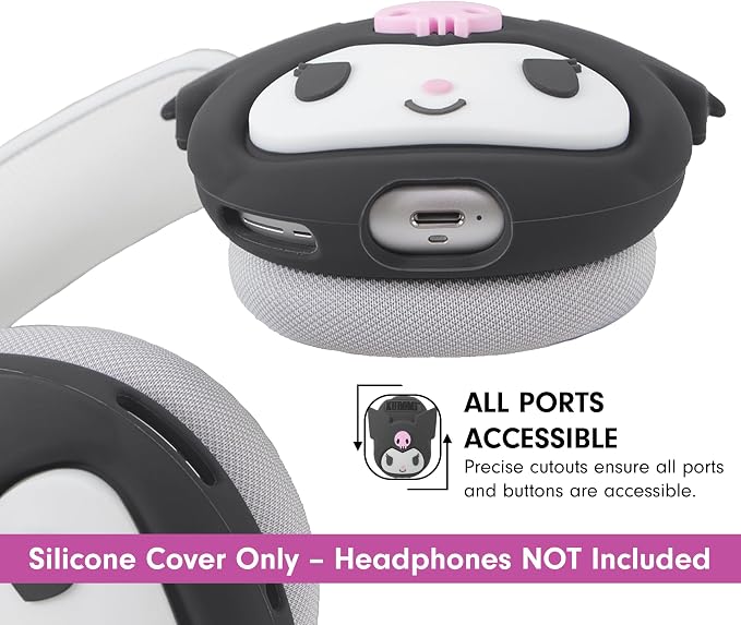 Sonix x Sanrio Protective Case for AirPods Max 2 & 1 | Silicone Headphones Cover | Kuromi
