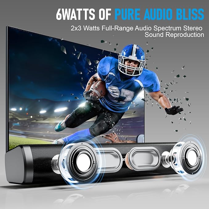 Dnil Portable Long bar Speaker, Bluetooth Wireless Speaker, Powerful Speaker for Home Use, Outdoor Parties, Beach, and Travel