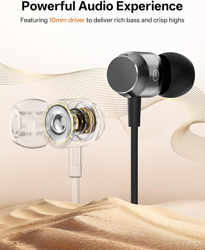 Neckband Bluetooth Headphones, Wireless Bluetooth 6.0 Earbuds with Microphone, Comfortably Light, Deep Bass Earphones 35H Playtime, IPX5 Waterproof, Magnetic Headset for Workout (Black)
