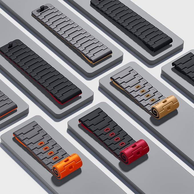 Bandletic Compatible with Garmin Fenix 6X/7X Pro Band, 26mm Quick fit Soft Silicone Magnetic Watch Band Replacement for Fenix 8 51mm/7X/6X/5X Plus/3/Instinct 2X Solar 3 50mm/Descent MK2i Smartwatches