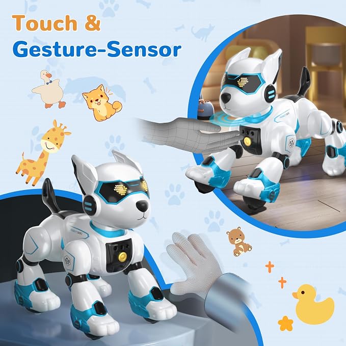 okk Robot Building Toys & Robot Dog for Kids